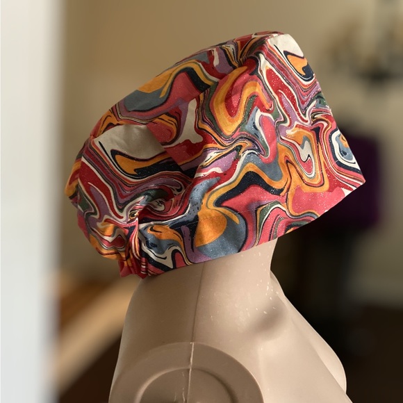 Multicolor scrub hat - Picture 2 of 2